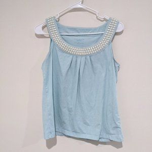 Talbots Blue tank